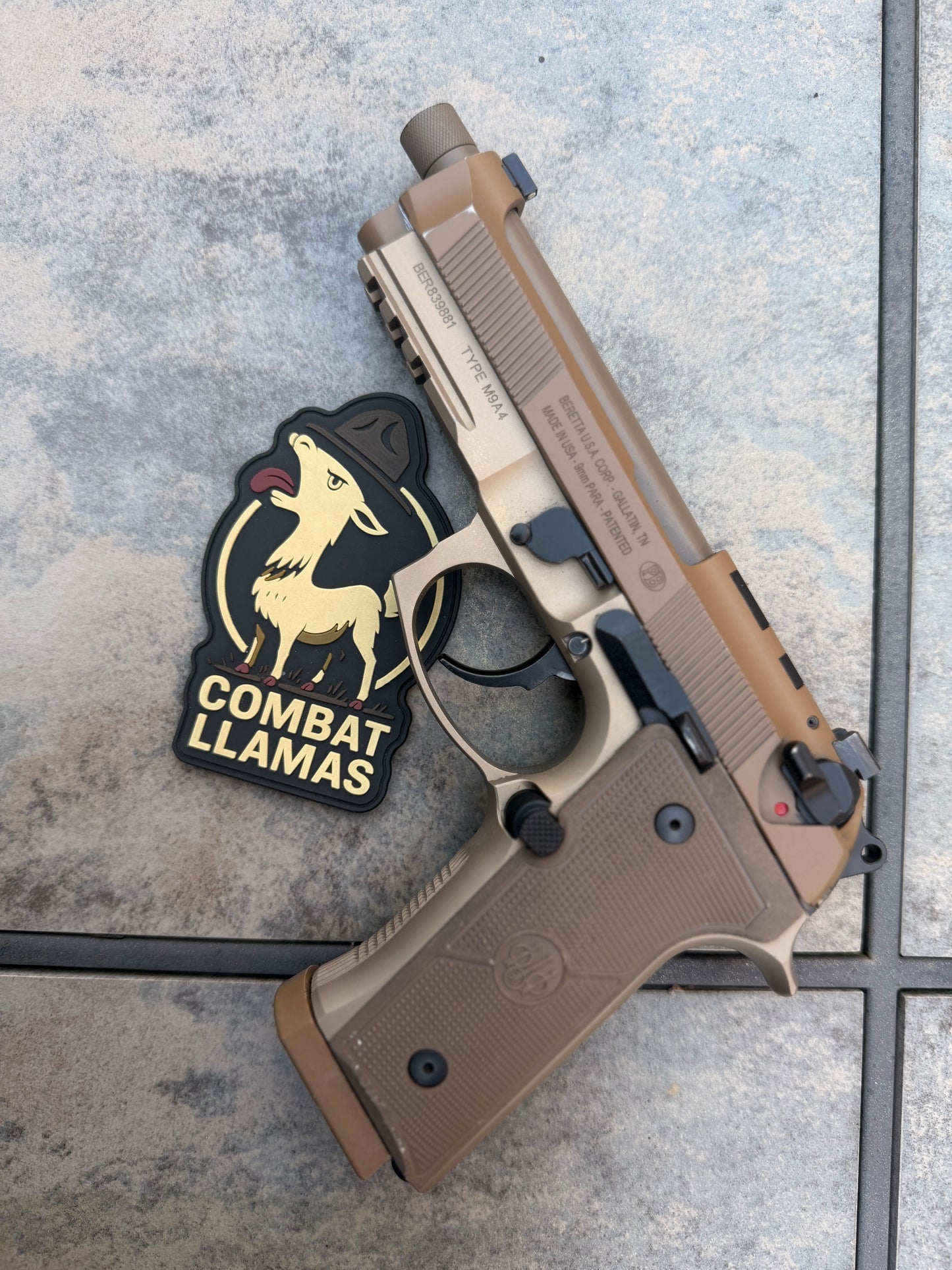 Combat Llama Patch - Limited Run
